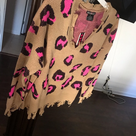 #Distressed SweAter#.. #Cut - Up Design#..๐๐ - Picture 3 of 7